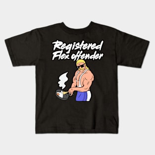 Registered Flex Offender Kids T-Shirt